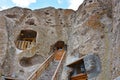 House entrance in Kandovan village , Tabriz , Iran Royalty Free Stock Photo