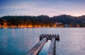 Kandy Lake at sunrise