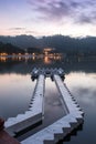 Kandy Lake at Sunrise, Kandy, Sri Lanka, Asia