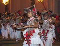 Kandyan Dancers perform during the Esala Perahera.