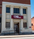 Kane, Pennsylvania, USA May 9, 2023 The CNB Building, City National Bank, pn North Fraley Street