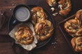 Kanelbullar, swedish cinnamon and cardamon buns