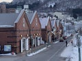 Kanemori Red Brick Warehouse in Hakodate, Japan Royalty Free Stock Photo