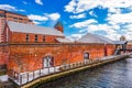 Kanemori Warehouses in Hakodate Royalty Free Stock Photo