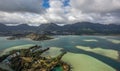 Kaneohe Bay, Oahu, Hawaii Royalty Free Stock Photo