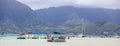 Kaneohe Bay sandbar Royalty Free Stock Photo