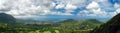 Kaneohe Panorama Royalty Free Stock Photo