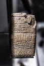 Kanesh Hittite Cuneiform with cylinder seals Royalty Free Stock Photo