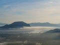 Kang kud ku(Kud ku cataract) seeing from Phutok ,loei , Thailand