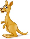 Kangaroo cartoon Royalty Free Stock Photo