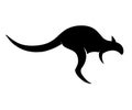 Kangaroo illustration vector.Kangaroo logo