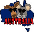 Kangaroo and koala icon image