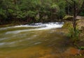 The Kangaroo River at Belmore Falls, NSW, Australia Royalty Free Stock Photo