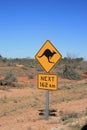 Kangaroo sign, Australia