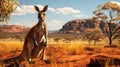 Stunning 3d Rendering Of Kangaroo In Unreal Engine 5