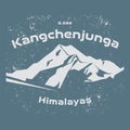 Kangchenjunga is the third highest mountain in the world, Nepal