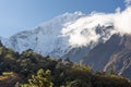 Kangtega mountain peak in a morning at Tengboche village, Everest region, Nepal