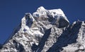 Kangtega Mountain Peak Nepal Himalaya Mountains