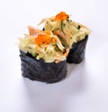 Kani Mayo (Crabstick Mayo) Gunkan Royalty Free Stock Photo