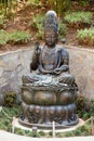 Kannon Bosatsu statue at Balboa Park, San Diego, California Royalty Free Stock Photo