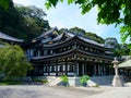 Kannon-do Main hall of Hesedera temple, famous for housing a massive wooden statue of Kannon