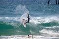 Kanoa Igarashi competing at the US Open of Surfing 2018competing at the US Open of Surfing 2018