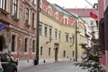 Historic Kanonicza street in Cracow in Poland Royalty Free Stock Photo