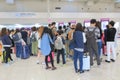 Kansai airport Peach airline check in counter Japan
