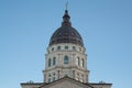 Kansas Capital Dome Royalty Free Stock Photo