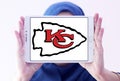 Kansas City Chiefs american football team logo Royalty Free Stock Photo