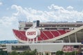 Kansas City Chiefs Beautiful Stadium Royalty Free Stock Photo