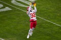 Kansas City Chiefs Tyrann Mathieu 32 Football Royalty Free Stock Photo