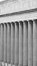 Kansas City Federal Building Columns Royalty Free Stock Photo