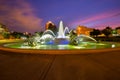 Kansas City Fountains Royalty Free Stock Photo