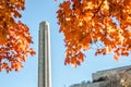 Kansas City Liberty Memorial Tower in the Fall