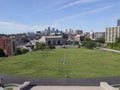 Liberty Memorial and Union Station in KCMO Royalty Free Stock Photo