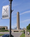 Liberty Memorial and Union Station in KCMO Royalty Free Stock Photo