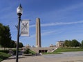 Liberty Memorial and Union Station in KCMO Royalty Free Stock Photo