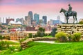 Kansas City, Missouri, USA downtown skyline Royalty Free Stock Photo