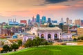 Kansas City, Missouri, USA Skyline Royalty Free Stock Photo