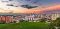Kansas City, Missouri, USA Skyline Royalty Free Stock Photo