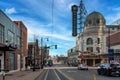 Scene at downtown Main Street in Kansas City, Missouri Royalty Free Stock Photo