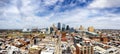 Aerial panorama of Kansas City, Missouri