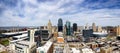 Aerial panorama of Kansas City, Missouri