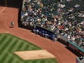 Kansas City Royals pitchers sit the the bullpen