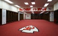 Kansas City Chiefs NFM Stadium and locker room tour, USA Royalty Free Stock Photo