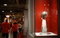 Kansas city chiefs arrowhead stadium super bowl trophy Royalty Free Stock Photo