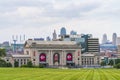 Kansas,missouri,usa. 09-15-17, beautiful kansas city skyline on Royalty Free Stock Photo