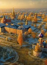 Kansk, Krasnoyarskiy Kray, Russia. Generative AI.