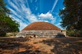 Kantaka Chetiya ancient ruined Buddhist daboga stupa in Mihintale, Sri Lanka